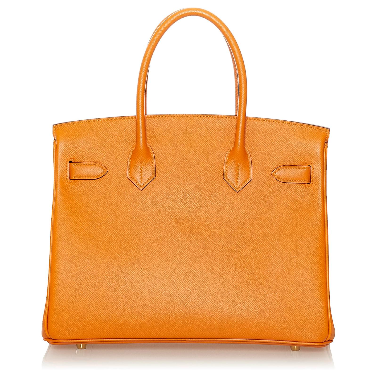 Hermes Birkin 30 Orange Epsom PHW SKL1145 – LuxuryPromise