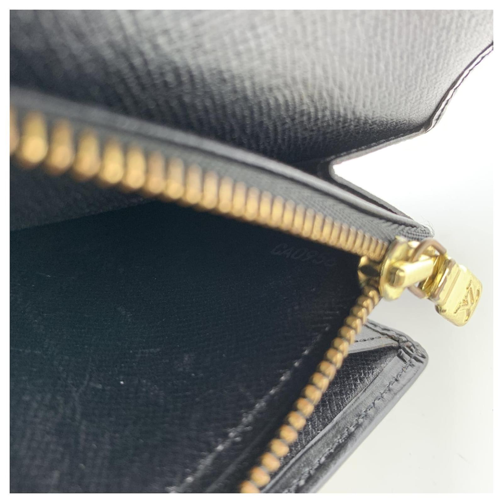 Louis Vuitton Vintage Black Epi Leather Sarah Continental Wallet – OPA  Vintage