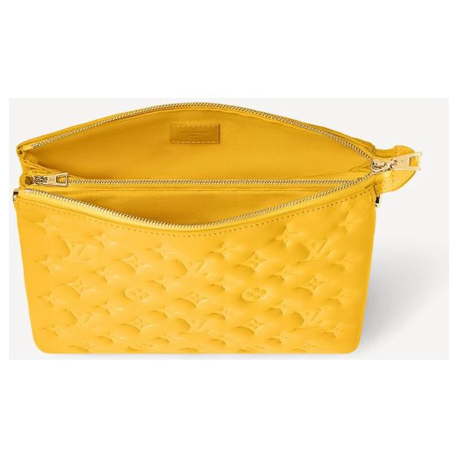 Louis Vuitton Coussin PM, Yellow, One Size