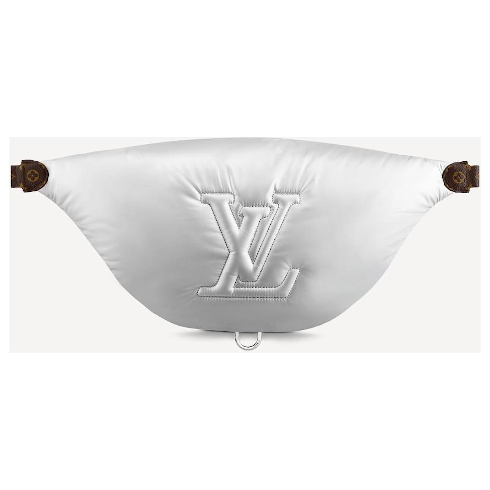 Louis Vuitton LV Bumbag in silver nylon new Silvery ref.679913