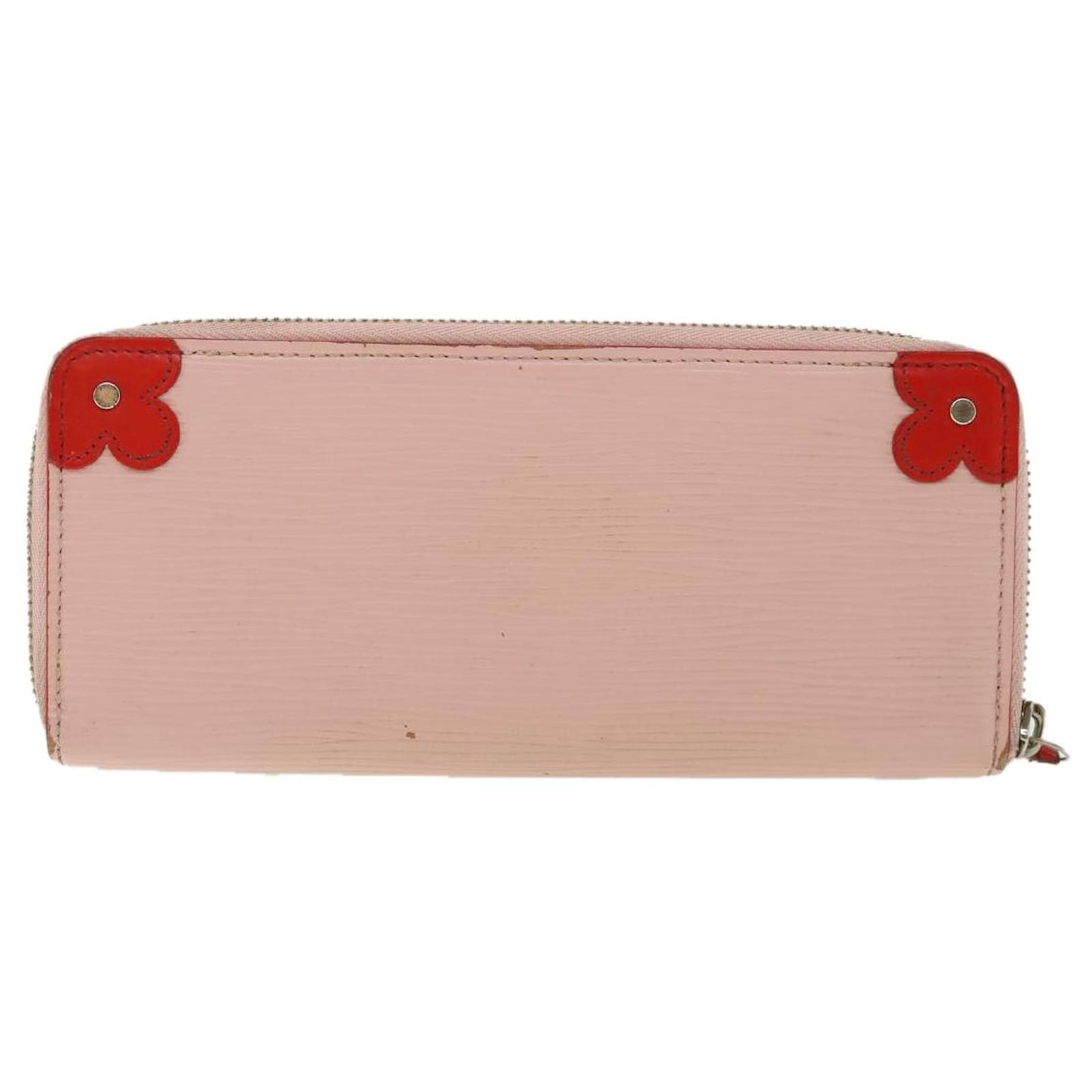 Louis Vuitton Portefeuille Zippy Leather Wallet (pre-owned) in Pink