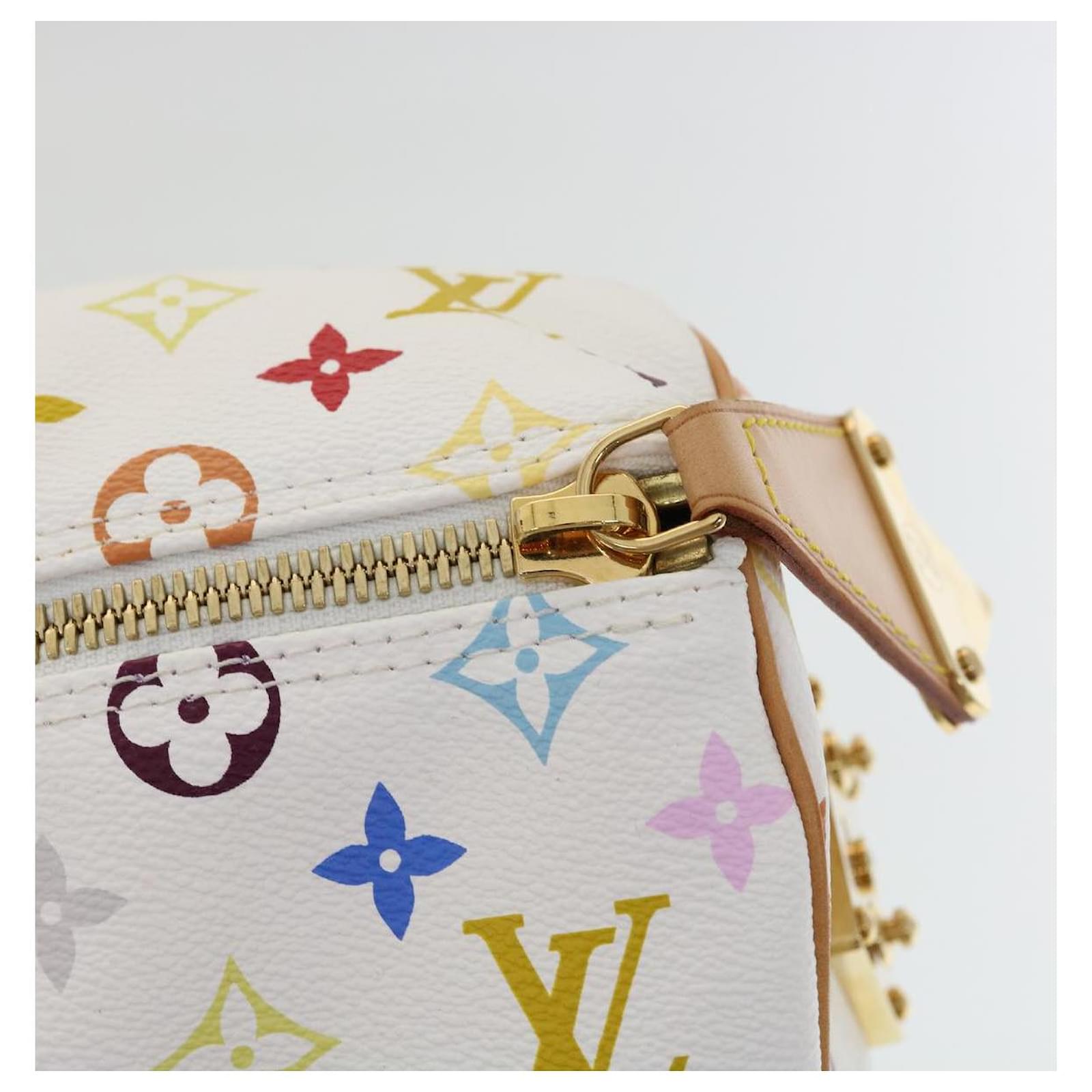 LOUIS VUITTON Monogram Multicolor Keepall 45 Boston Bag M92641 LV 