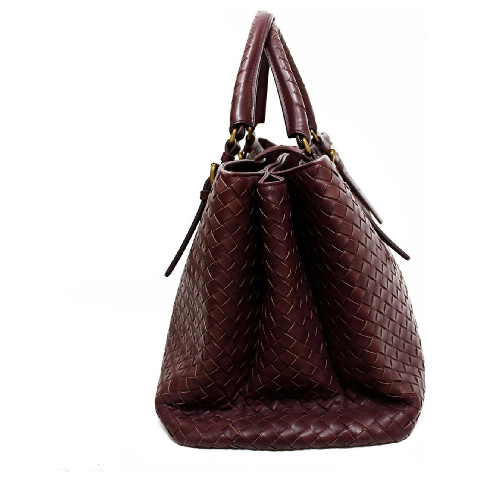 Bottega Veneta Mini Loop Intrecciato Shoulder Bag Leather Light Brown  680254 Use