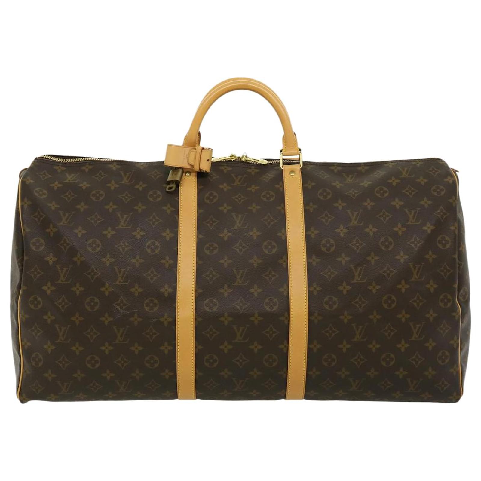 Louis Vuitton Monogram Keepall 60 Boston Bag M41422 LV Auth pt3663  