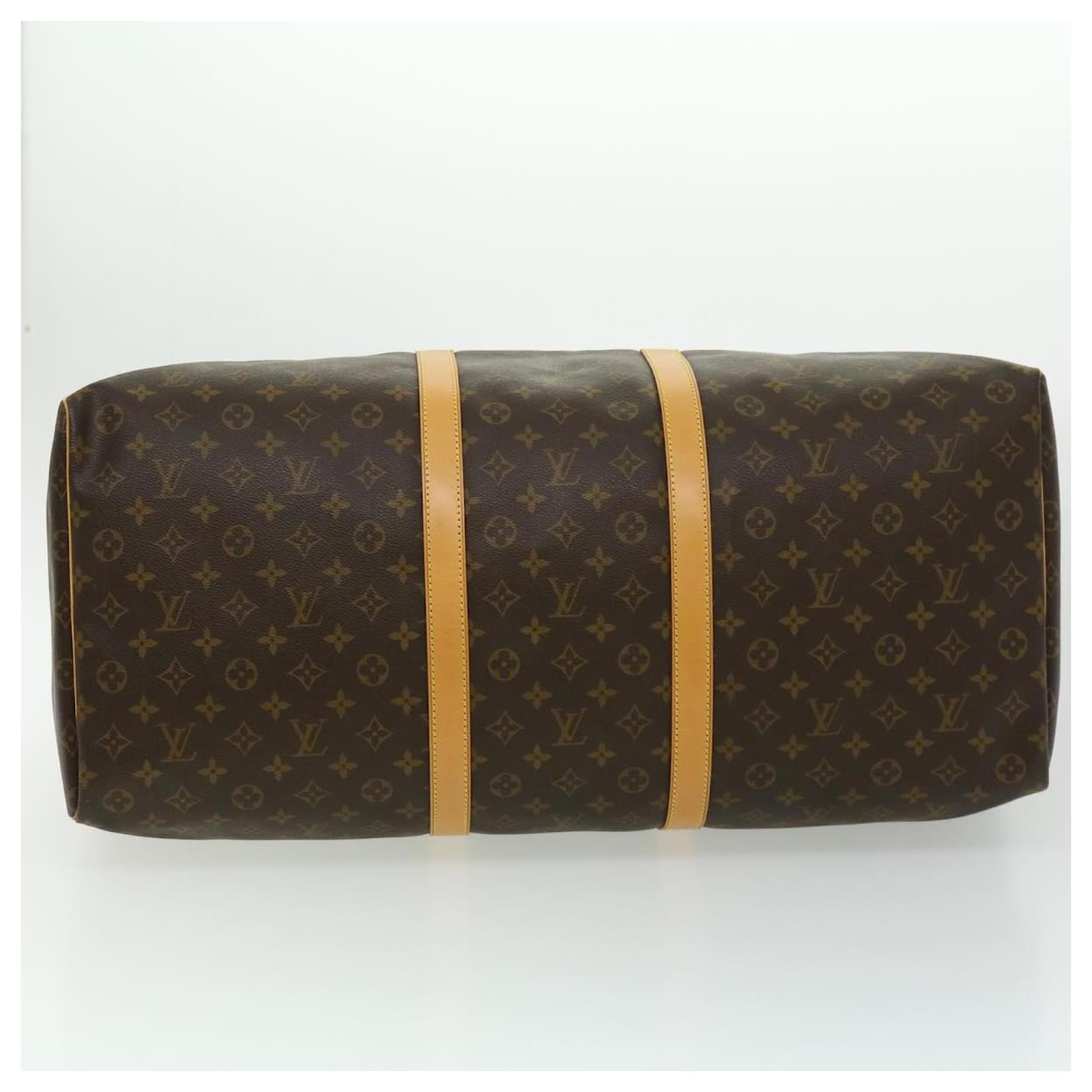 Louis Vuitton Monogram Keepall 60 Boston Bag M41422 LV Auth pt3663  