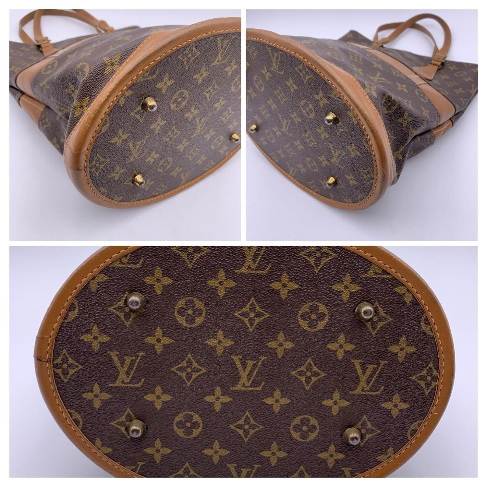 Louis Vuitton Vintage Monogram Bucket Bag (1991)
