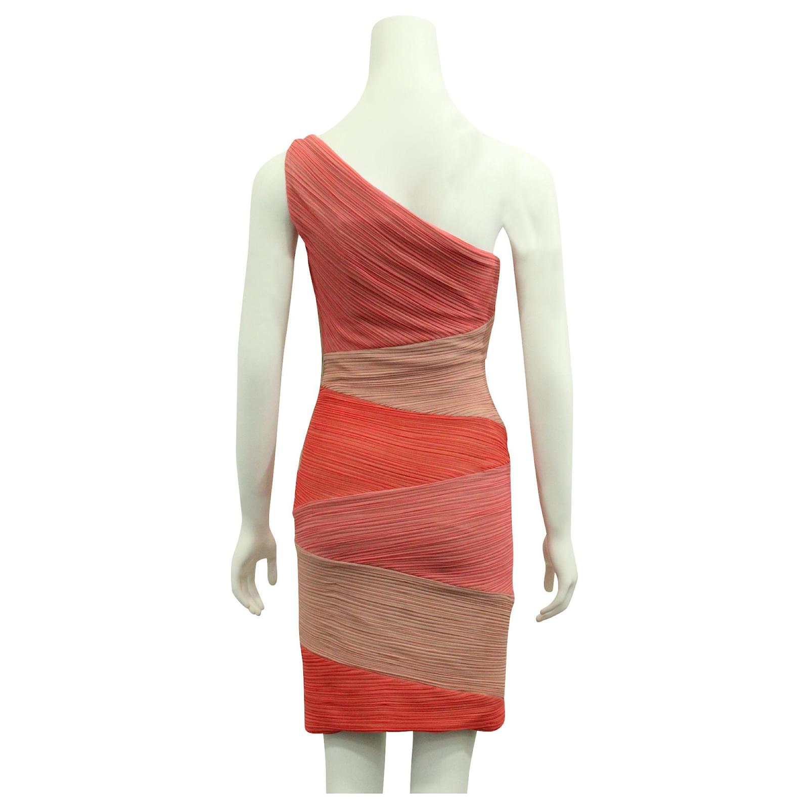 Robe Une épaule Max Et Cléo - Marine Et Or - Taille 6 - Soirée Cocktail - Occasion