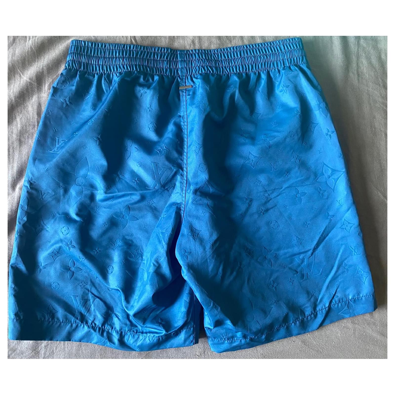 louis vuitton swim shorts Blue Cotton ref.682588 - Joli Closet
