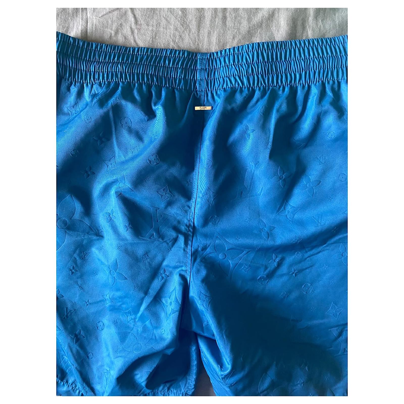 louis vuitton swim shorts Blue Cotton ref.682588 - Joli Closet