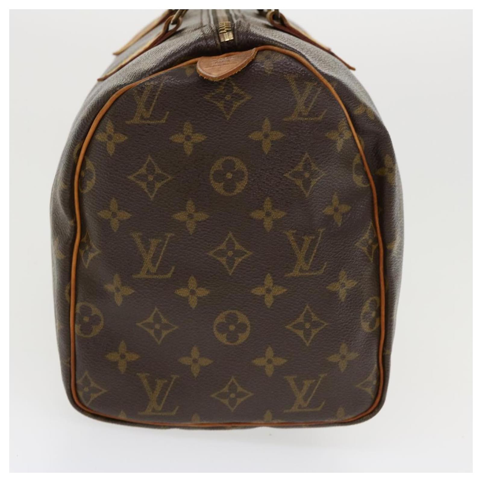 Auth LOUIS VUITTON Speedy 30 M41526 Monogram TH0032 Handbag Monogram Canvas