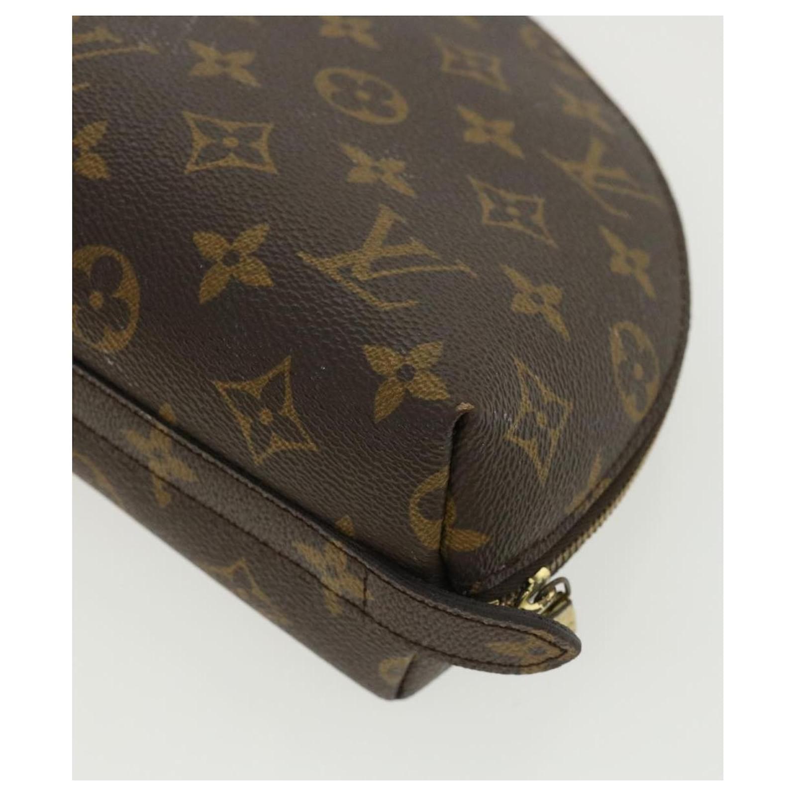 Louis Vuitton Trousse de maquillage pour pochette à cosmétiques Monogram  Demi Ronde 3lvs1211 Cuir ref.297960 - Joli Closet