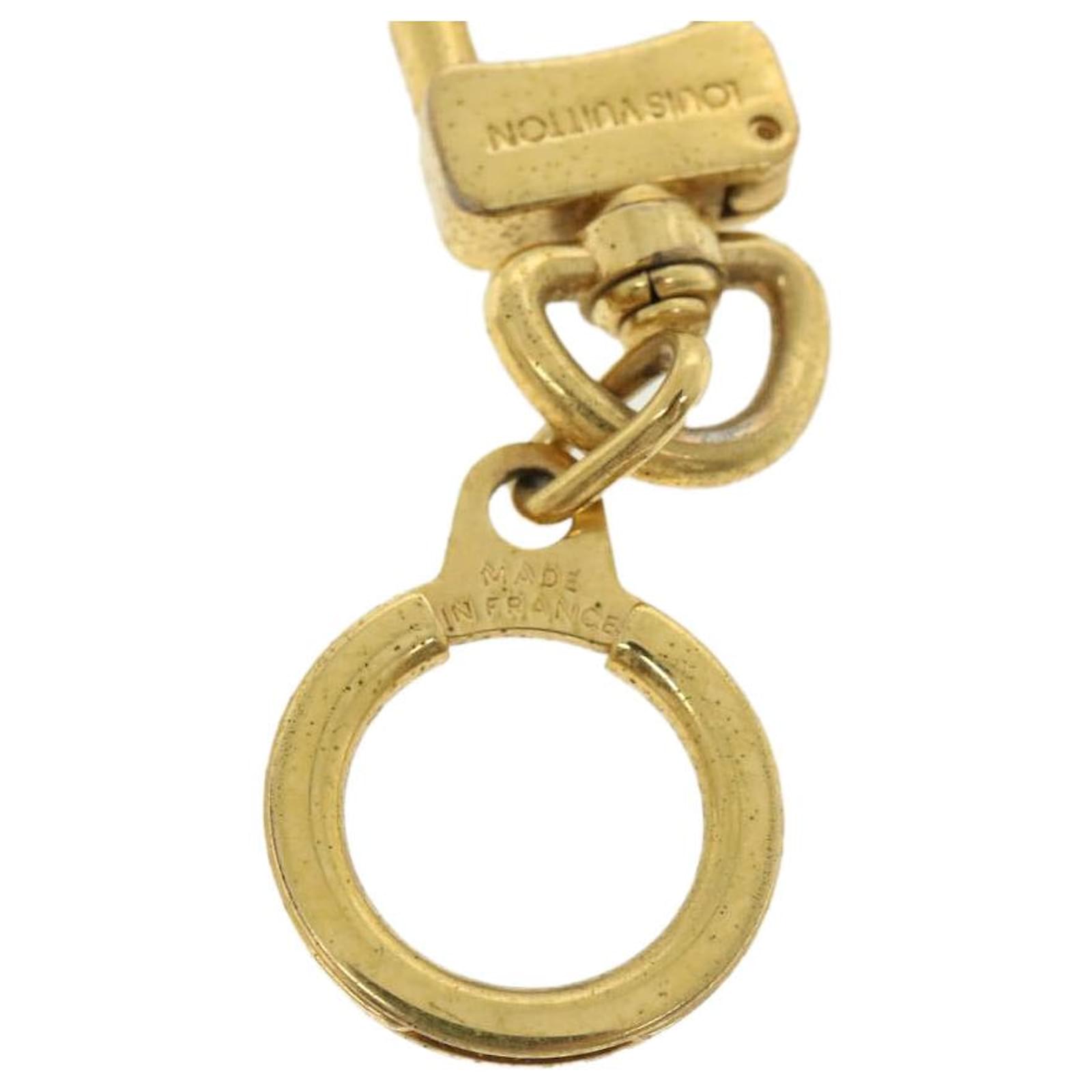 Louis Vuitton keyring Golden Metal ref.682878 - Joli Closet