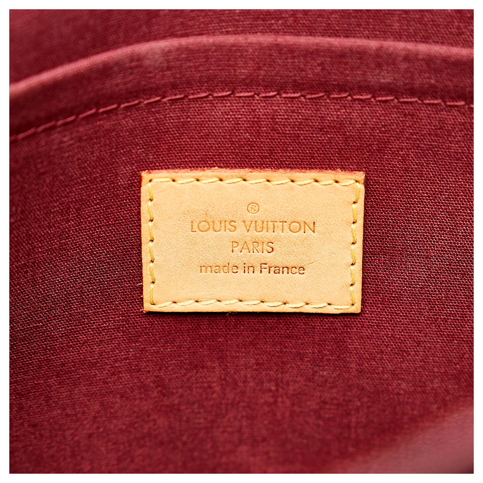 Louis Vuitton Purple Monogram Vernis Miranda Leather Patent