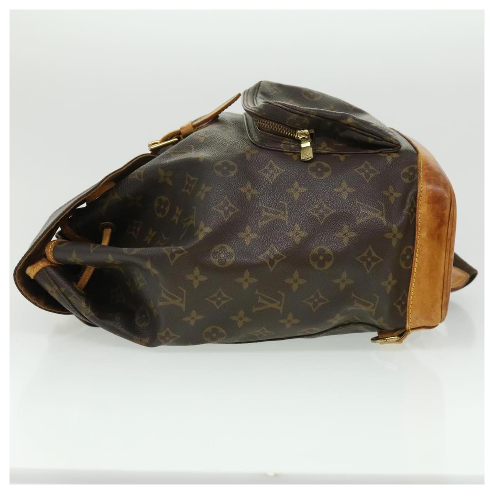 LOUIS VUITTON Monogram Montsouris GM Backpack M51135 LV Auth ki2305 Cloth  ref.683962 - Joli Closet