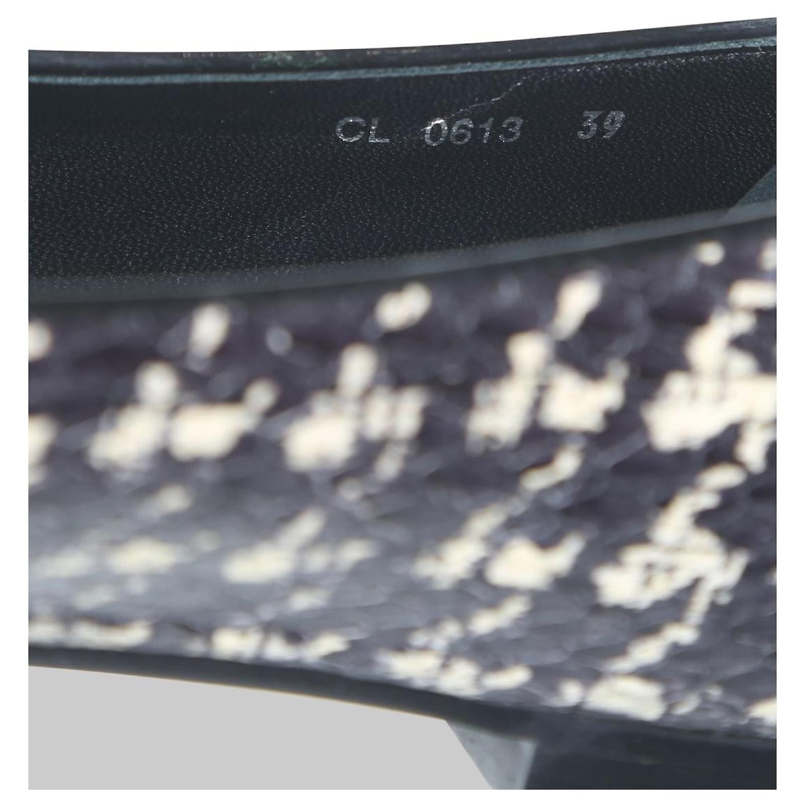 Mocassins Frye à Lacets - Oxford Femme - Imprimé Python Gris - Cuir - Taille US 8