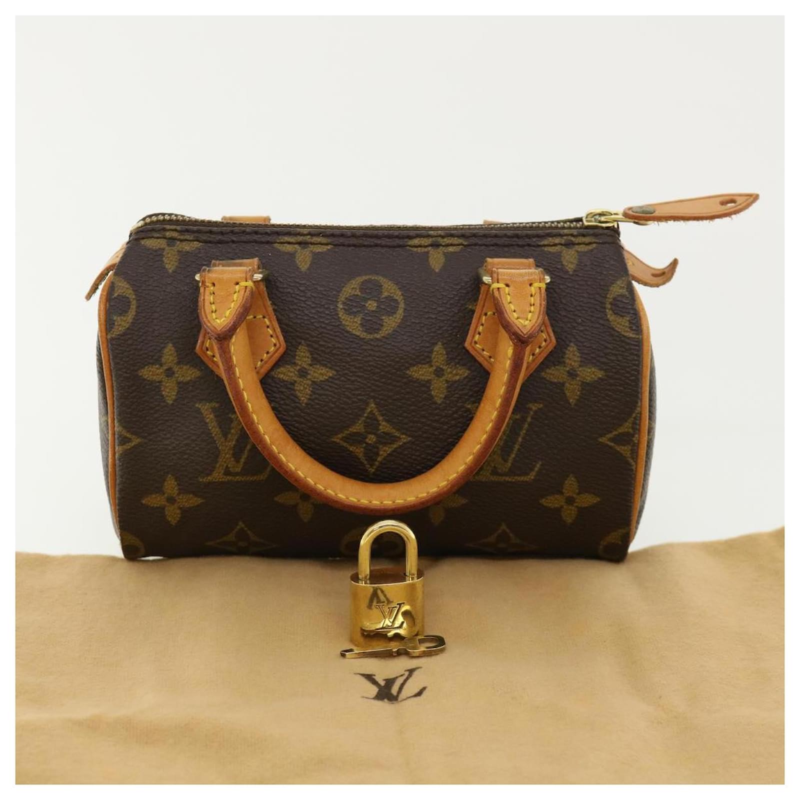 LOUIS VUITTON Monogram Mini Speedy Hand Bag 2way M41534 LV Auth ki2480  Cloth ref.710725 - Joli Closet