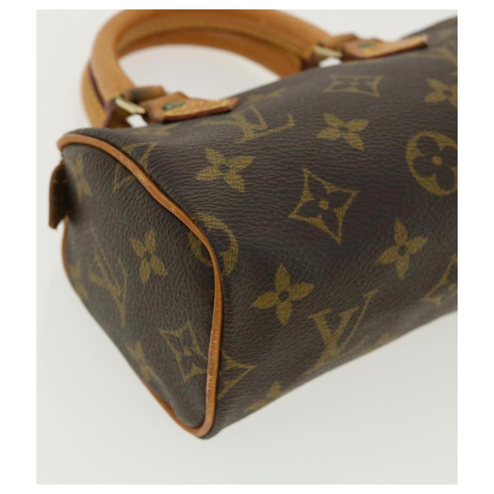 LOUIS VUITTON Monogram Mini Speedy Hand Bag 2way M41534 LV Auth ki2480  Cloth ref.710725 - Joli Closet