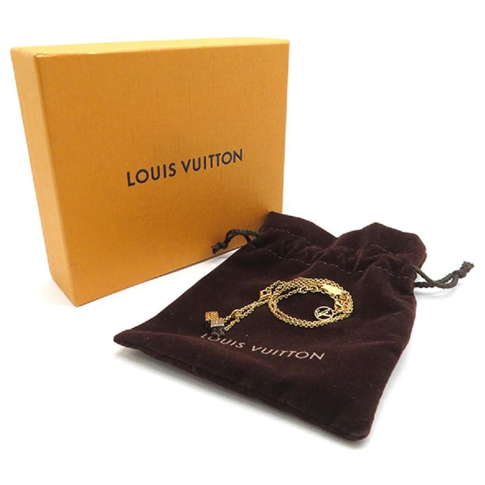 Louis Vuitton Crystal Luckygram Dice Necklace, Louis Vuitton Accessories