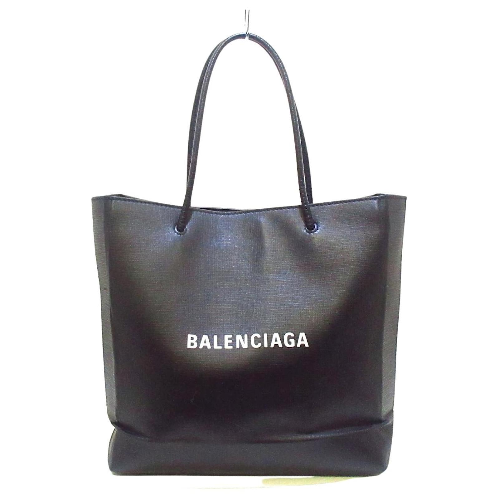 Balenciaga Shopper tote Black Leather ref.684707 - Joli Closet