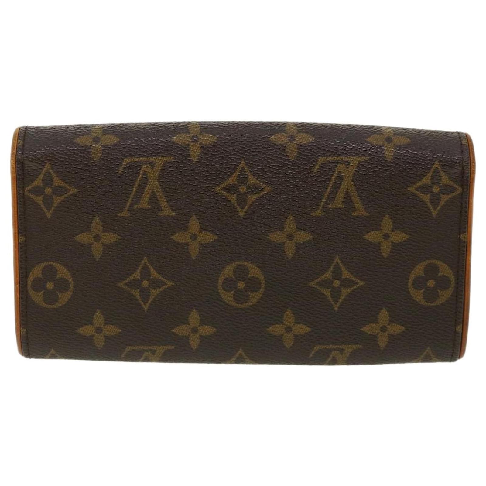 LOUIS VUITTON Monogram Pochette Twin PM Shoulder Bag M51854 LV Auth 31010