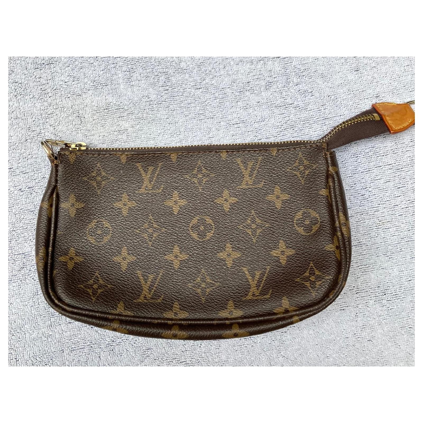 Louis Vuitton Taschen Braun Leder Kunststoff ref.209360 - Joli Closet