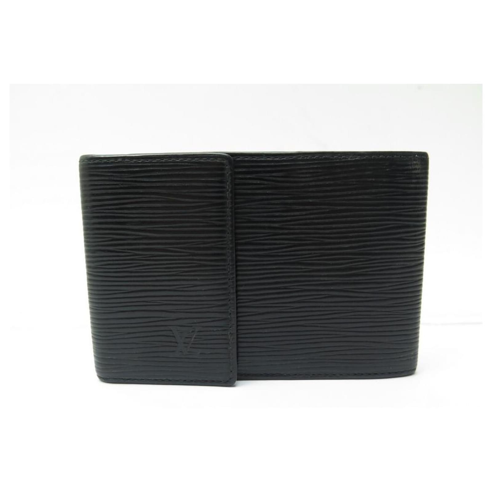 Louis Vuitton Black Epi Leather Slender Wallet Louis Vuitton | The Luxury  Closet