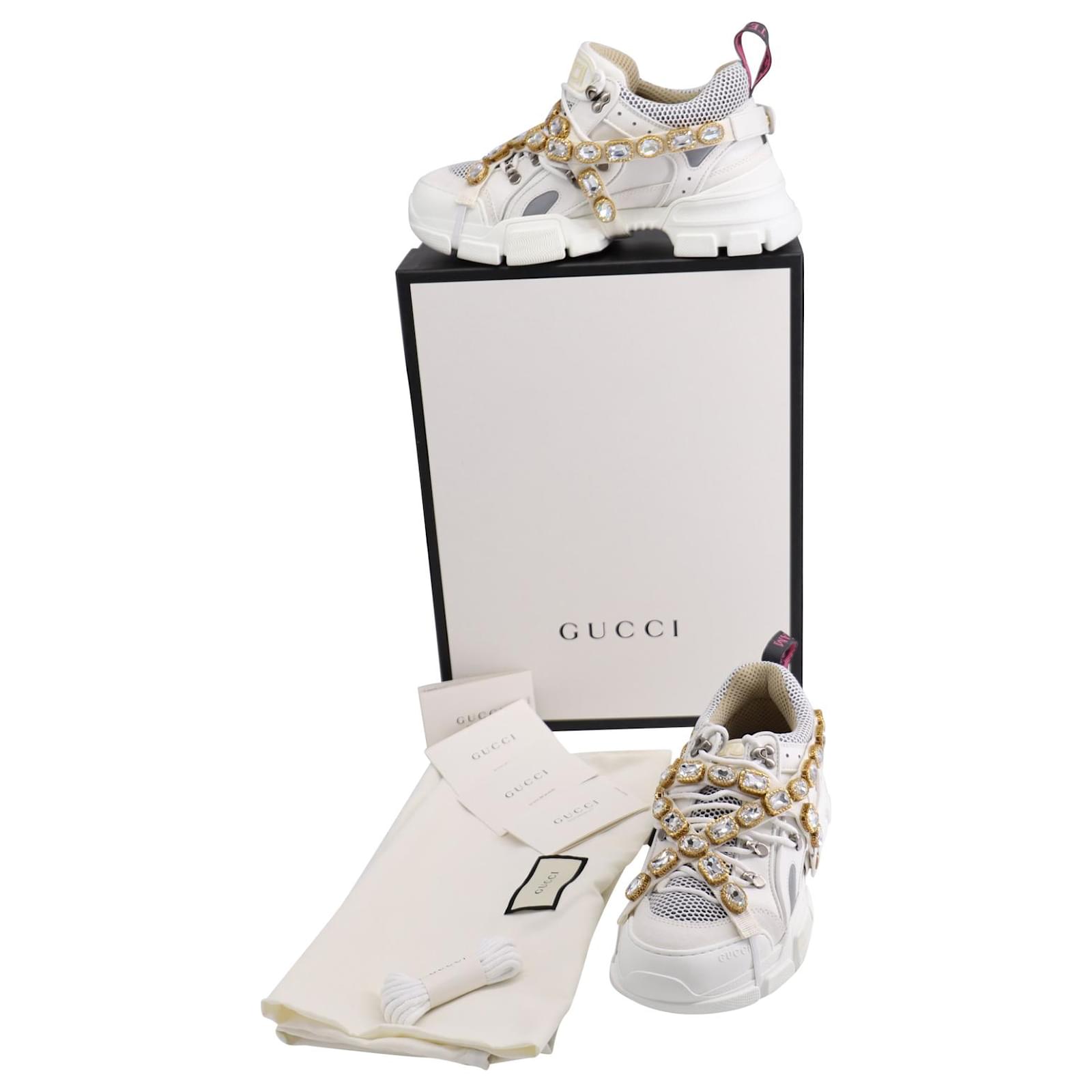 Leather Sneakers Gucci Bianche Ace Uomo Sneakers Bianche Gucci