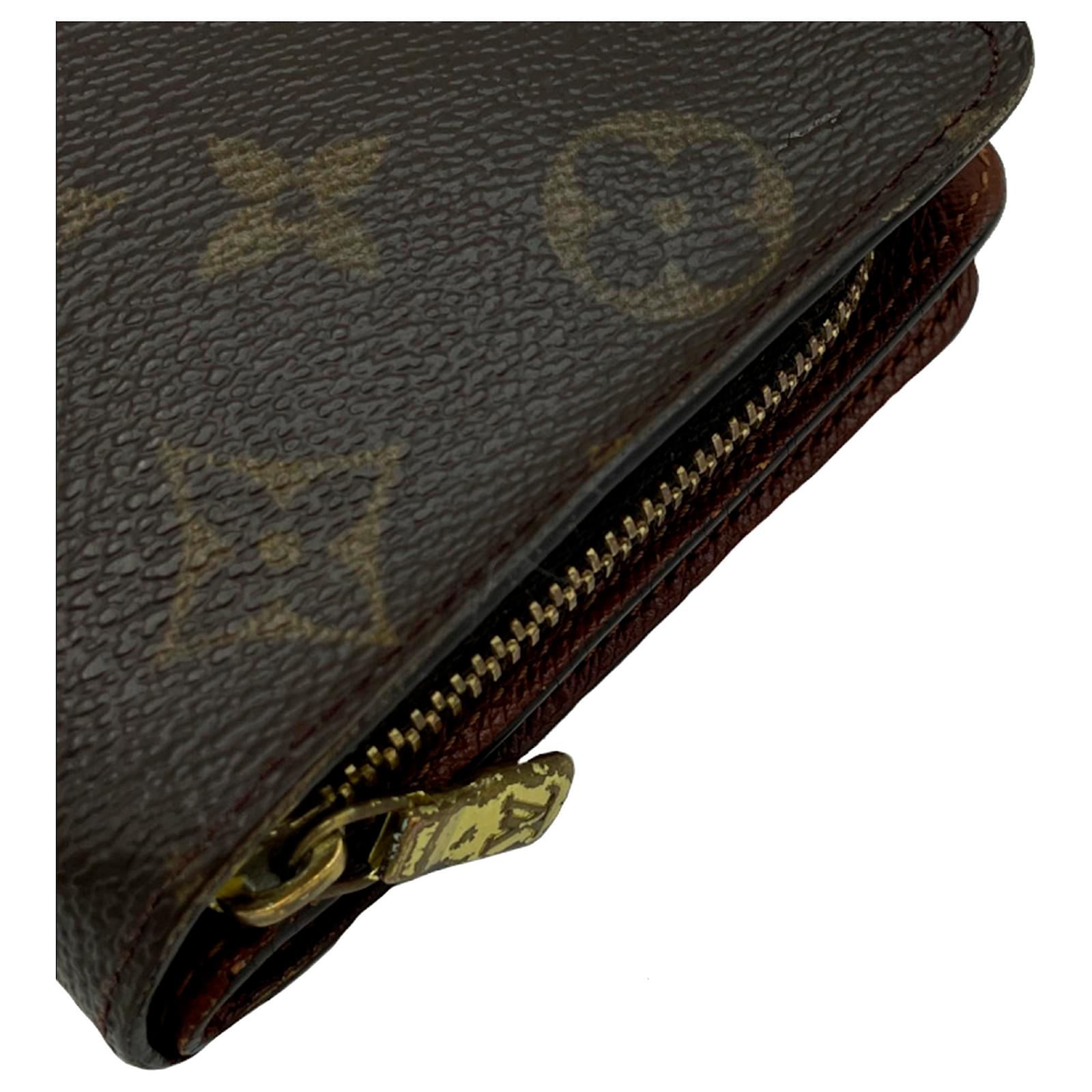 Louis Vuitton Brown Monogram Zippy Small Wallet Cloth ref.685414
