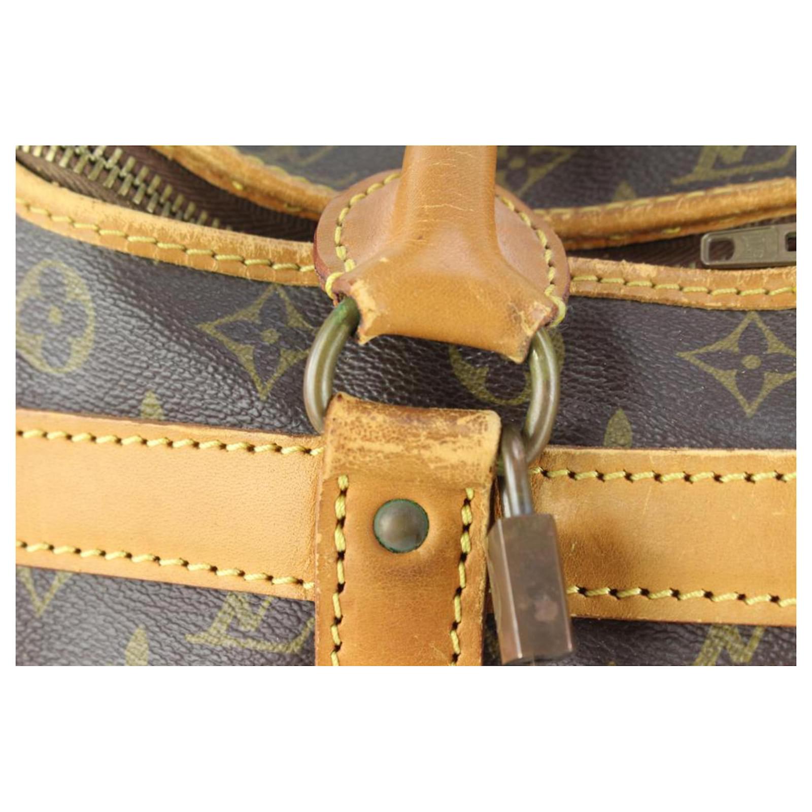 Louis Vuitton Monogram Sac Chien 40 Pet Carrier Dog Cage Leather ref.599154  - Joli Closet