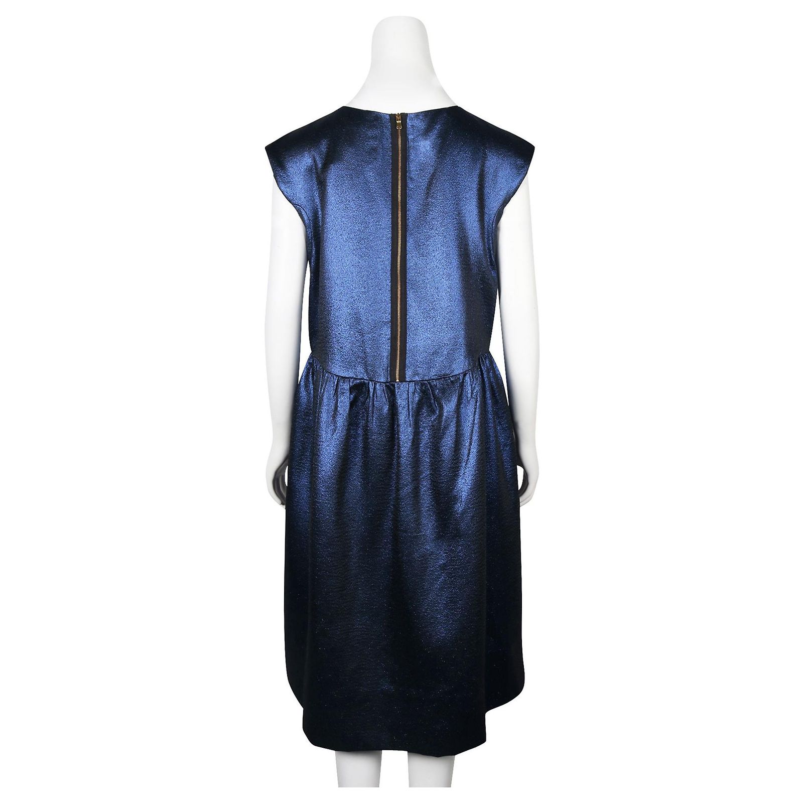 Marc By Marc Jacobs Robe Paillettes Bleu Marine Polyester Ref 686690 marc-by-marc-jacobs-robe-paillettes-bleu-marine-polyester-ref-686690