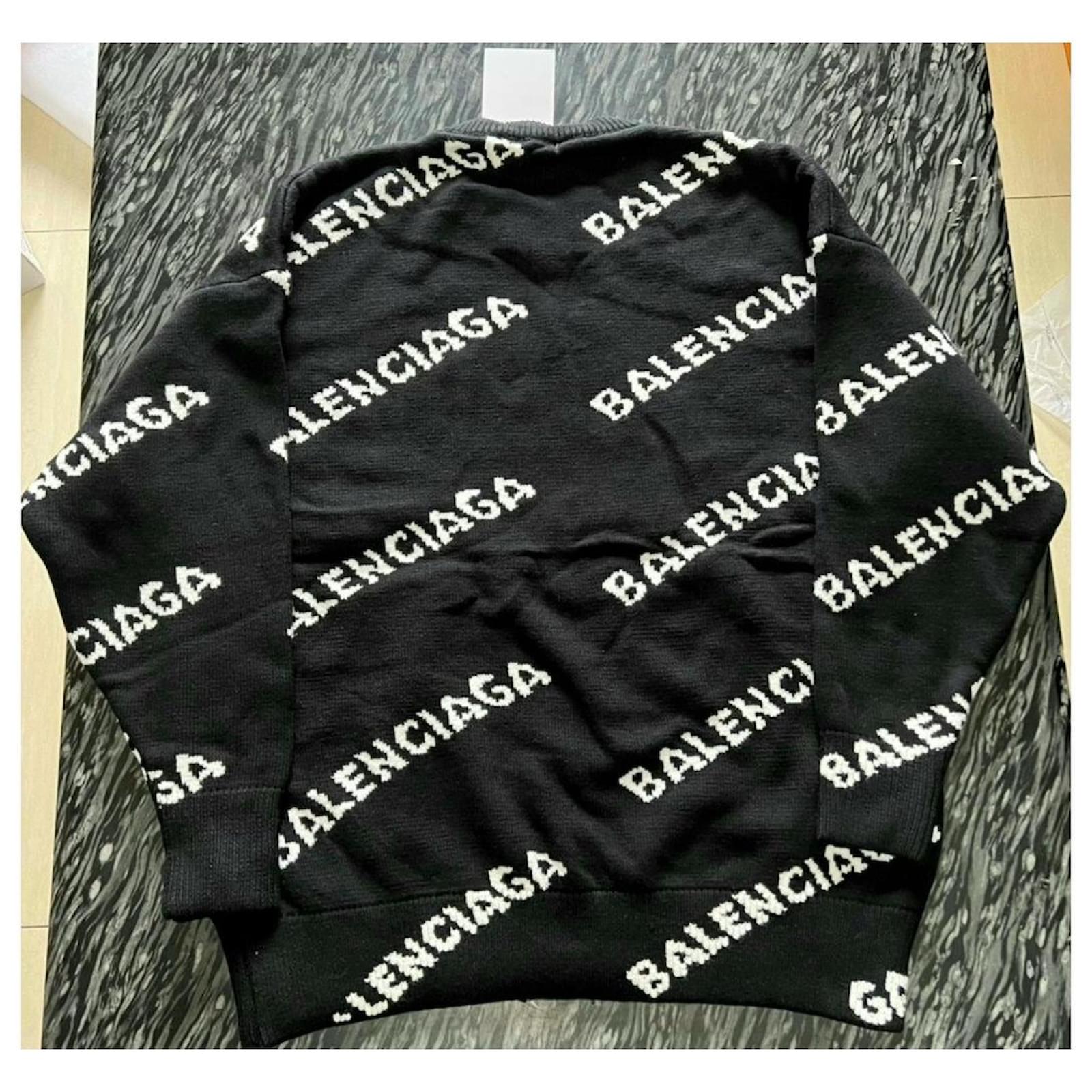 Balenciaga Knitwear Black Wool ref.687408 - Joli Closet
