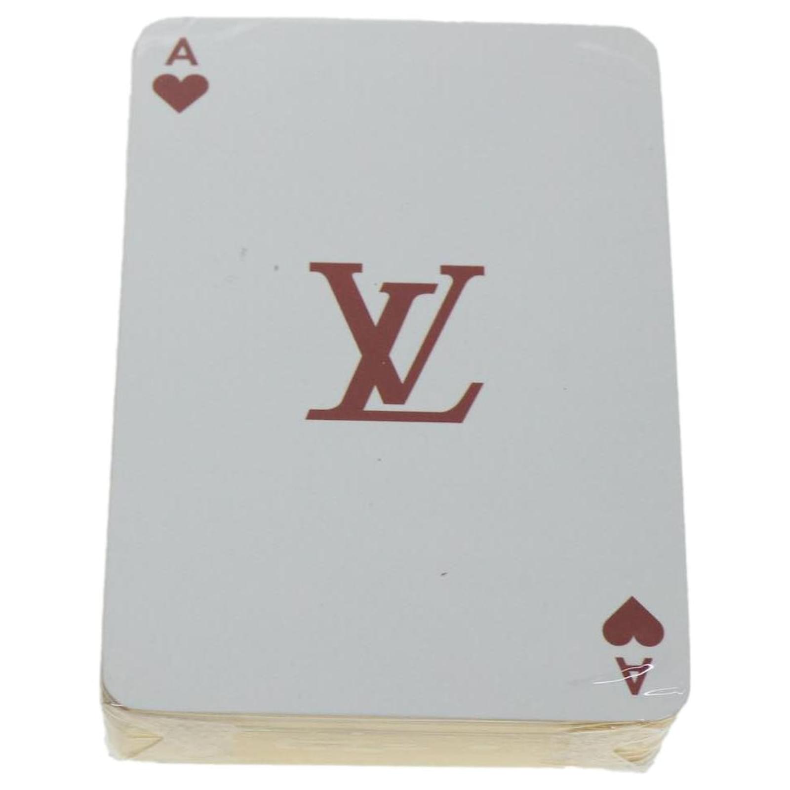LOUIS VUITTON Multicolor Playing Cards VIP only White Black LV Auth 32323a  ref.687424 - Joli Closet