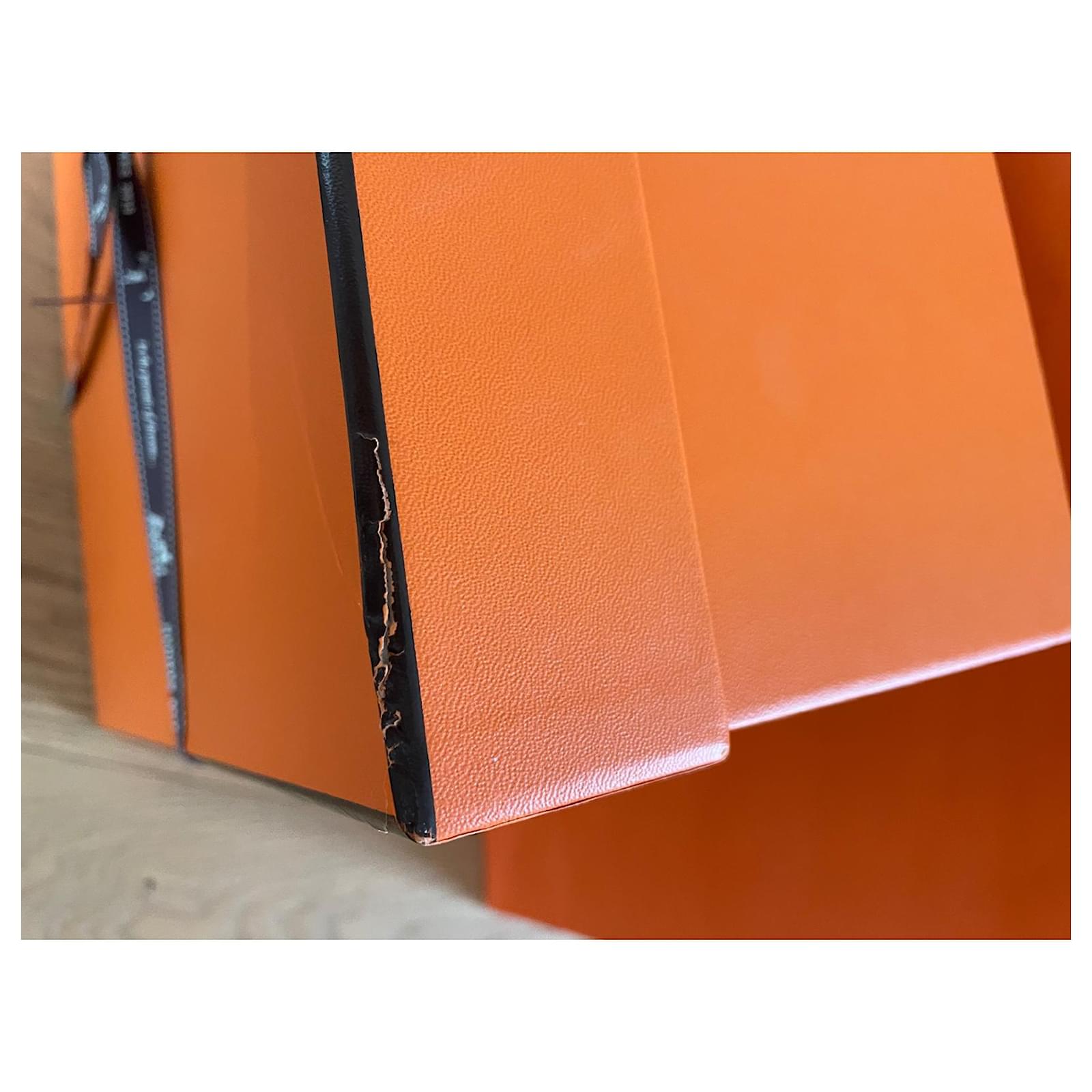 Hermès Hermes Birkin / Kelly packaging set Box Bag Orange ref.687944 - Joli  Closet
