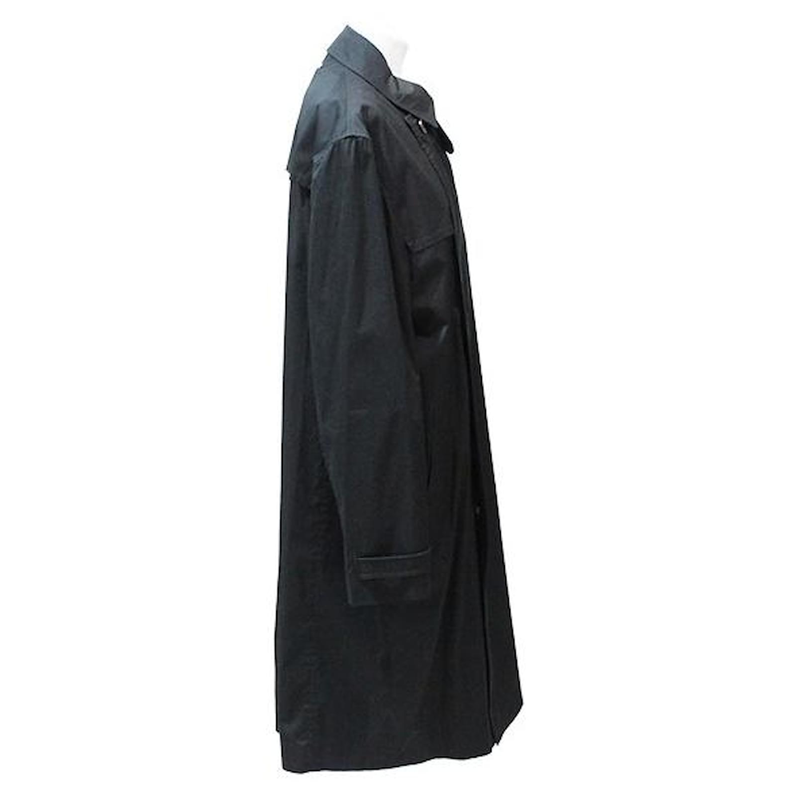 Louis Vuitton Men Coats Outerwear Black Cotton ref.688368 - Joli Closet
