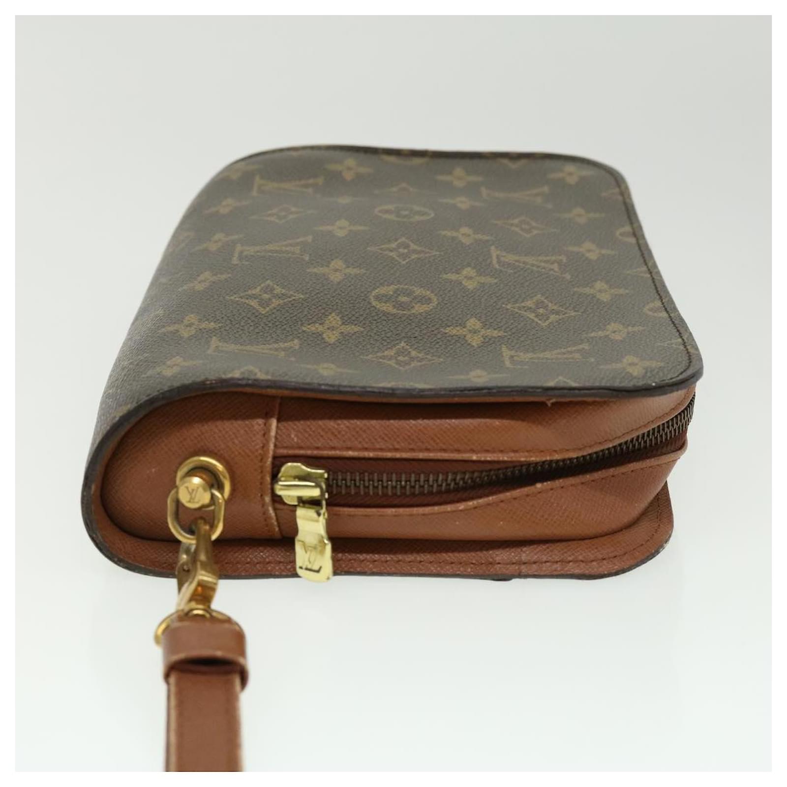 LOUIS VUITTON Monogram Orsay Clutch Bag M51790 LV Auth ep526 Cloth  ref.764355 - Joli Closet