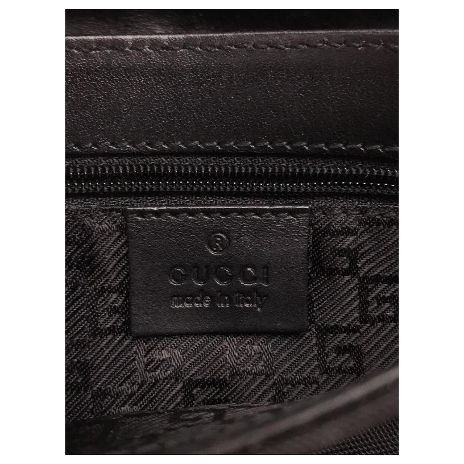 Gucci Waist Bag Black Cloth Ref688554 Joli Closet 