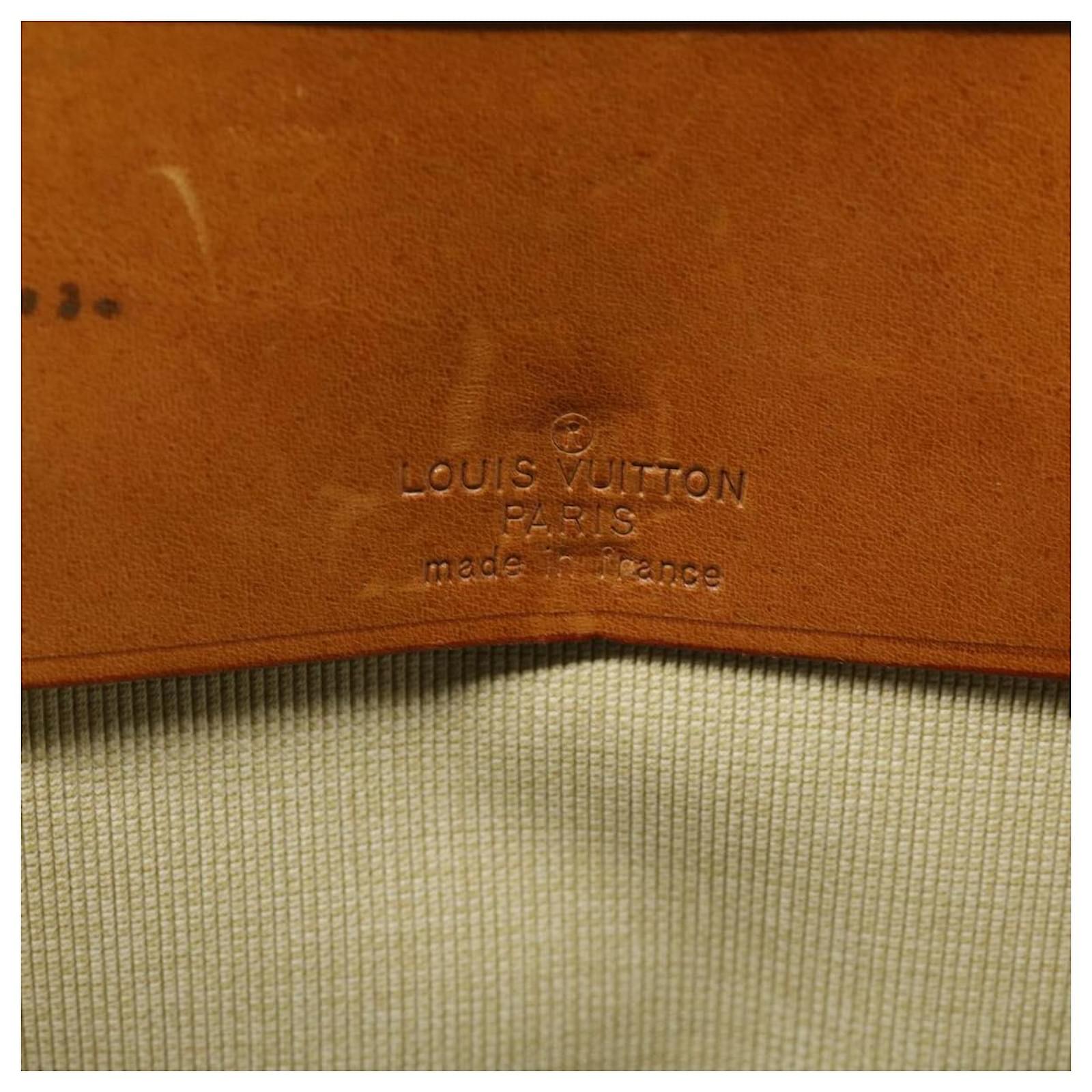 LOUIS VUITTON Boston bag M41383 Sac54 Earl Monogram canvas Brown mens –