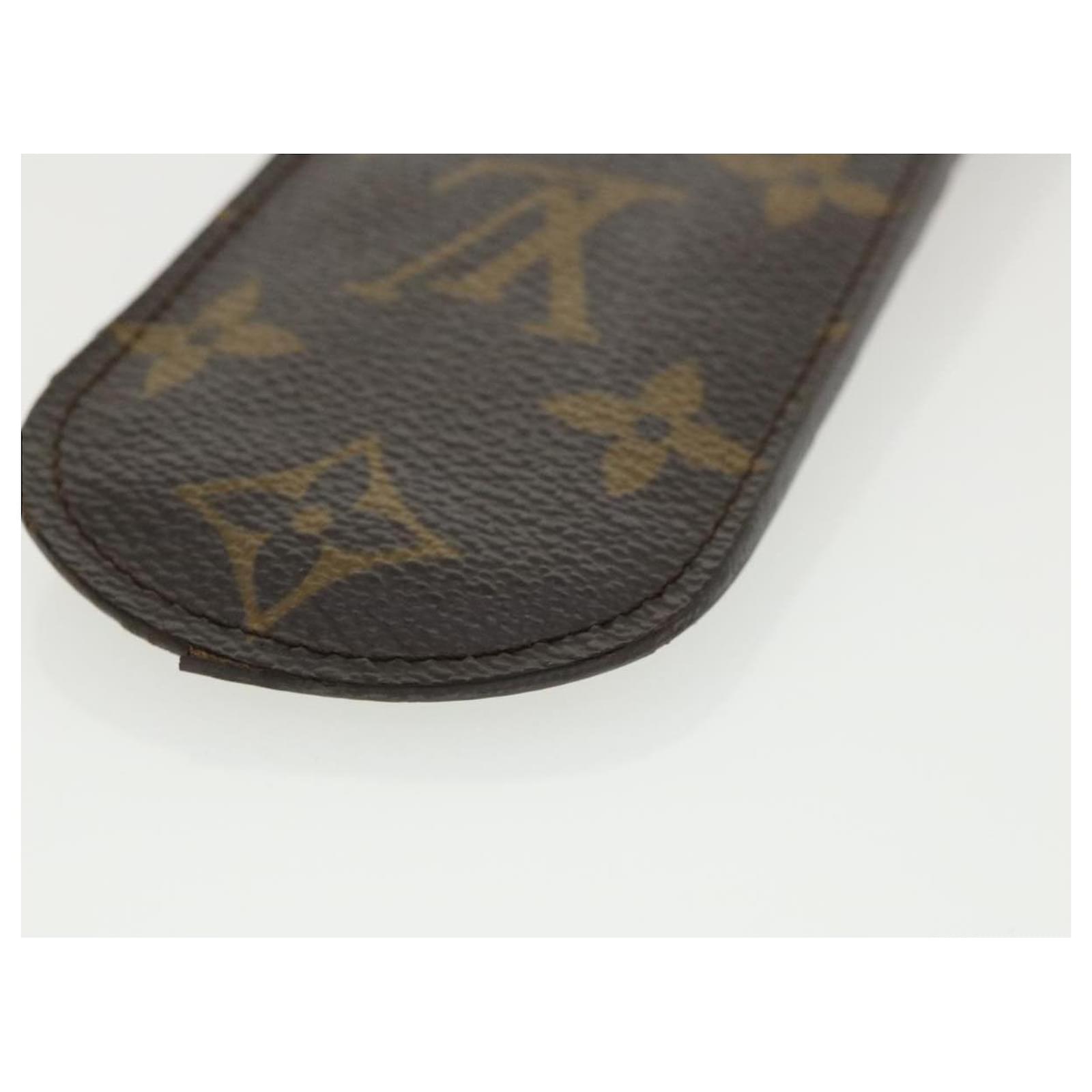 LOUIS VUITTON Monogram Etui Stilo Pen Case M62990 LV Auth 40126 Cloth  ref.891358 - Joli Closet