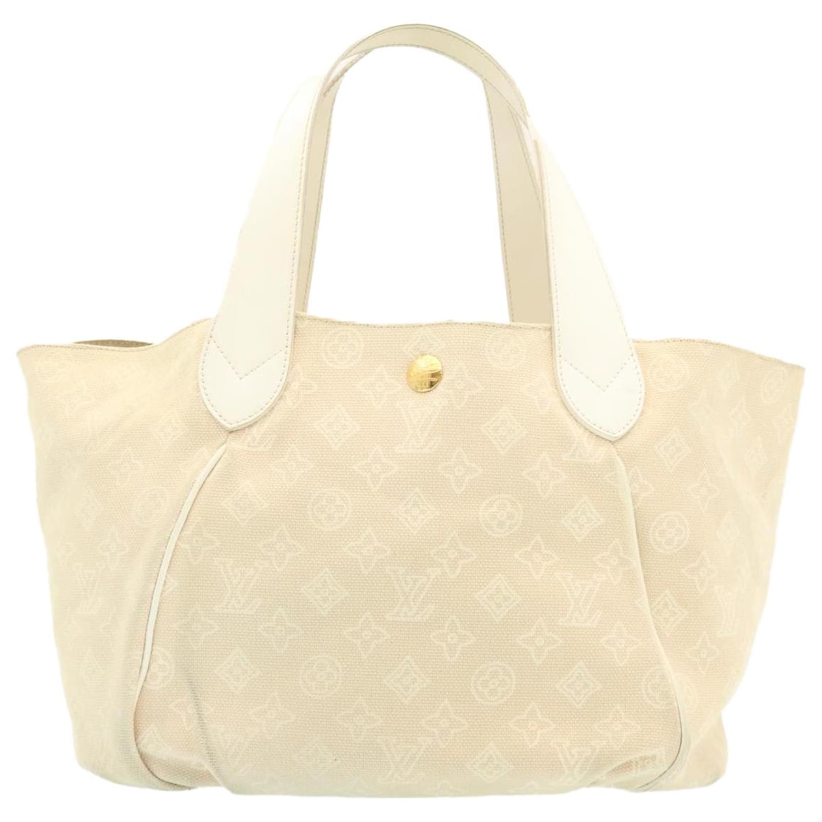 LOUIS VUITTON Monogram Beach Line Cabas Ipanema GM Tote Bag M95986 Auth  am2369g Beige Cloth ref.634265 - Joli Closet