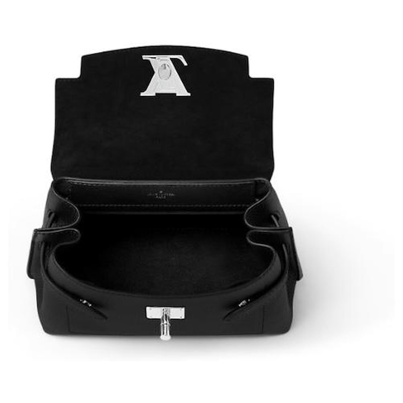 Louis Vuitton LV LockMe Ever mini bag Black Leather ref.691231