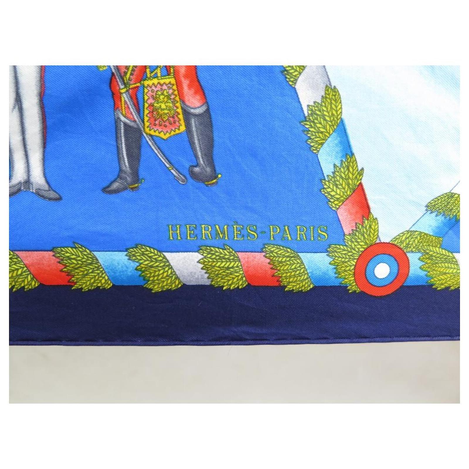 Hermès VINTAGE HERMES SCARF THE IMPERIAL RUSSIAN ARMY OF 1816 a