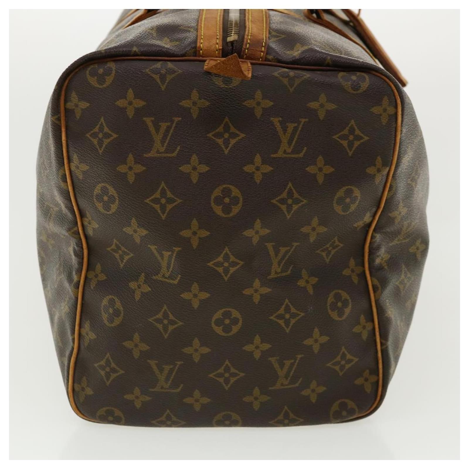 Louis Vuitton Monogram Sac Souple 45 Boston Bag M41624 LV Auth