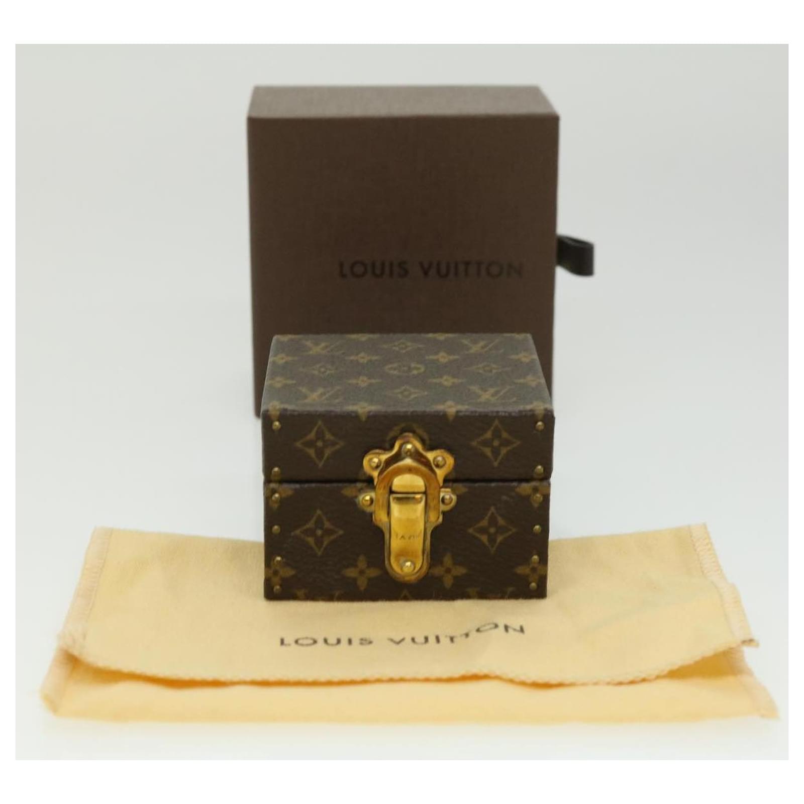 Louis Vuitton Monogram Multicolor Jewelry Box White LV Auth Am1643G, Women's