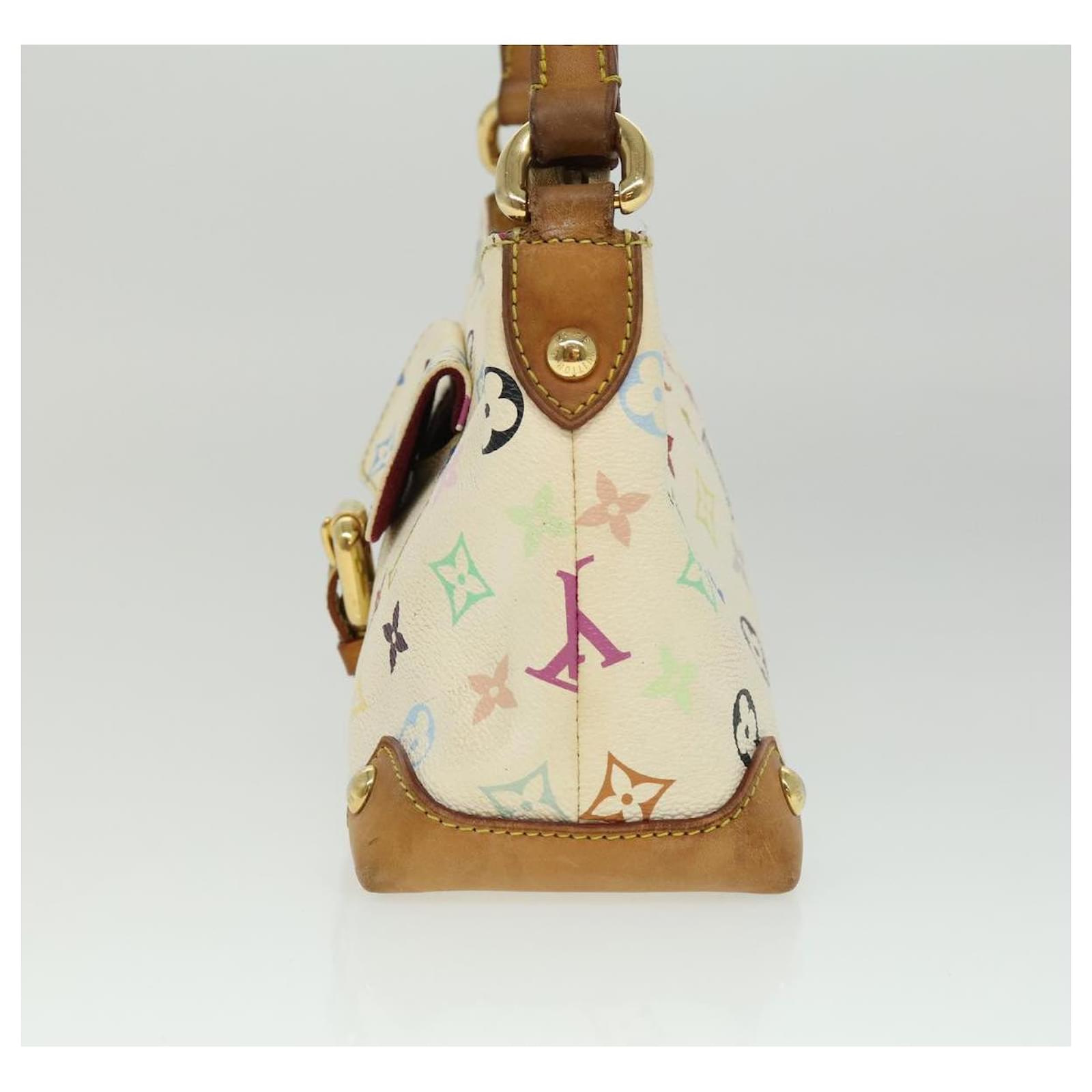 LOUIS VUITTON Monogram Multicolor Eliza Shoulder Bag White M40098 auth  32505 ref.693376 - Joli Closet