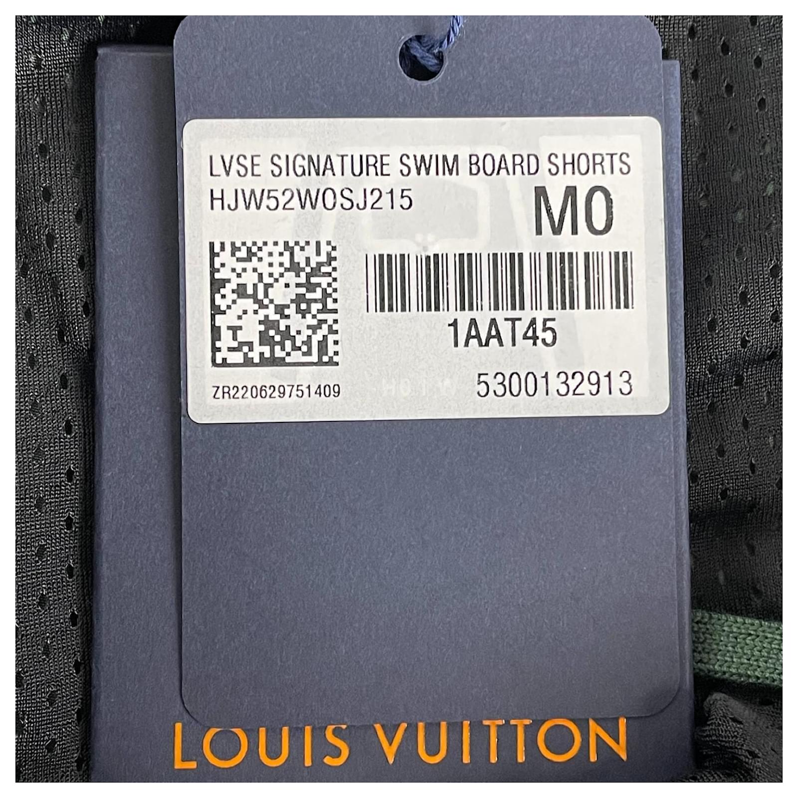Louis Vuitton Iconic Swim Shorts Blue Polyester ref.693472 - Joli