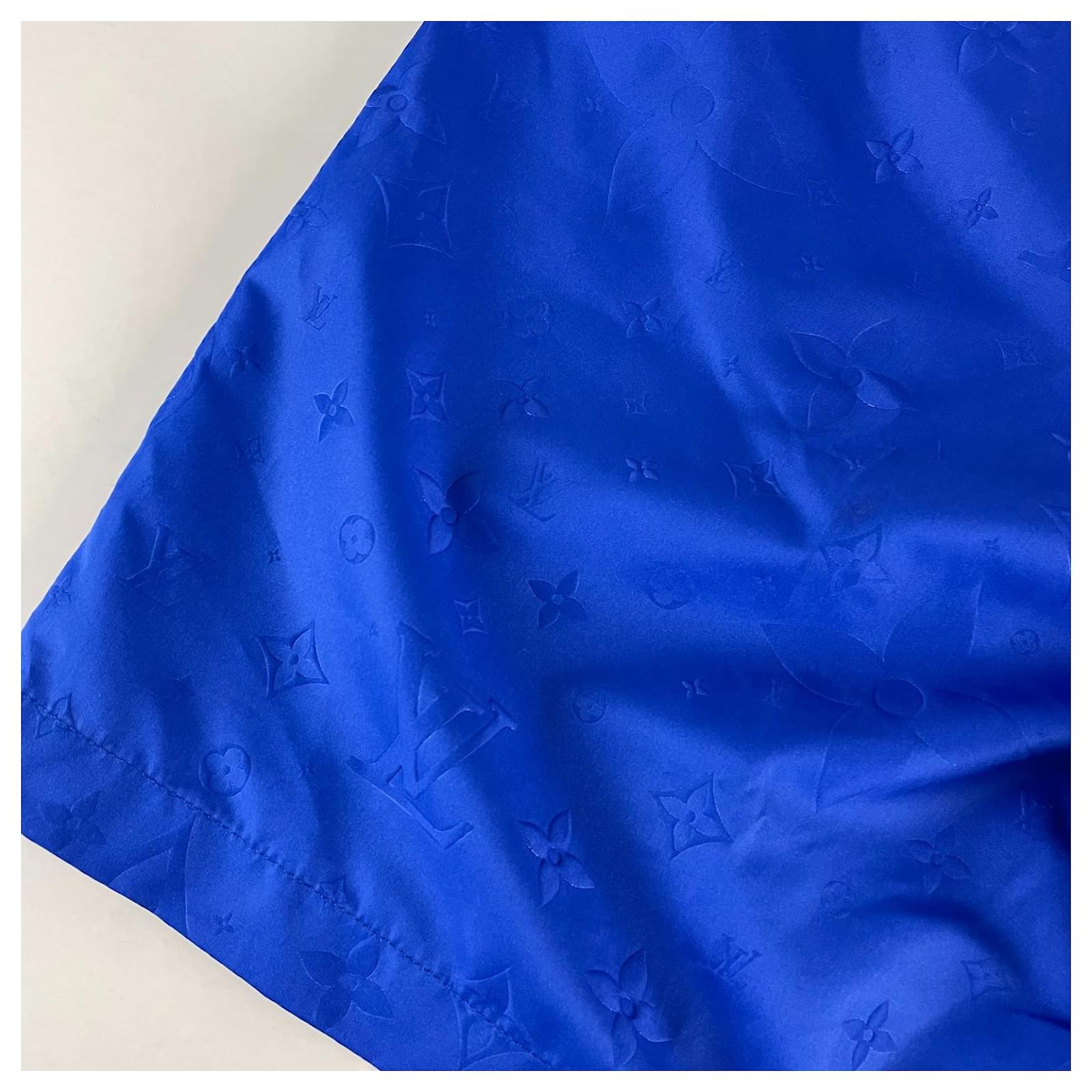 Louis Vuitton Short de Bain Emblématique Polyester Bleu ref.693472 - Joli  Closet
