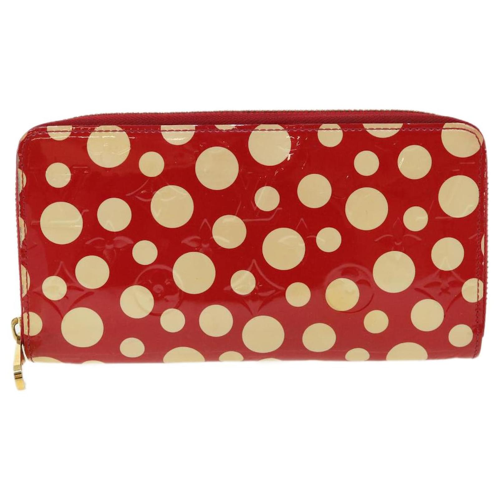 LOUIS VUITTON x Yayoi Kusama Portefeuille Insolite Rouge Long Wallet CA2162