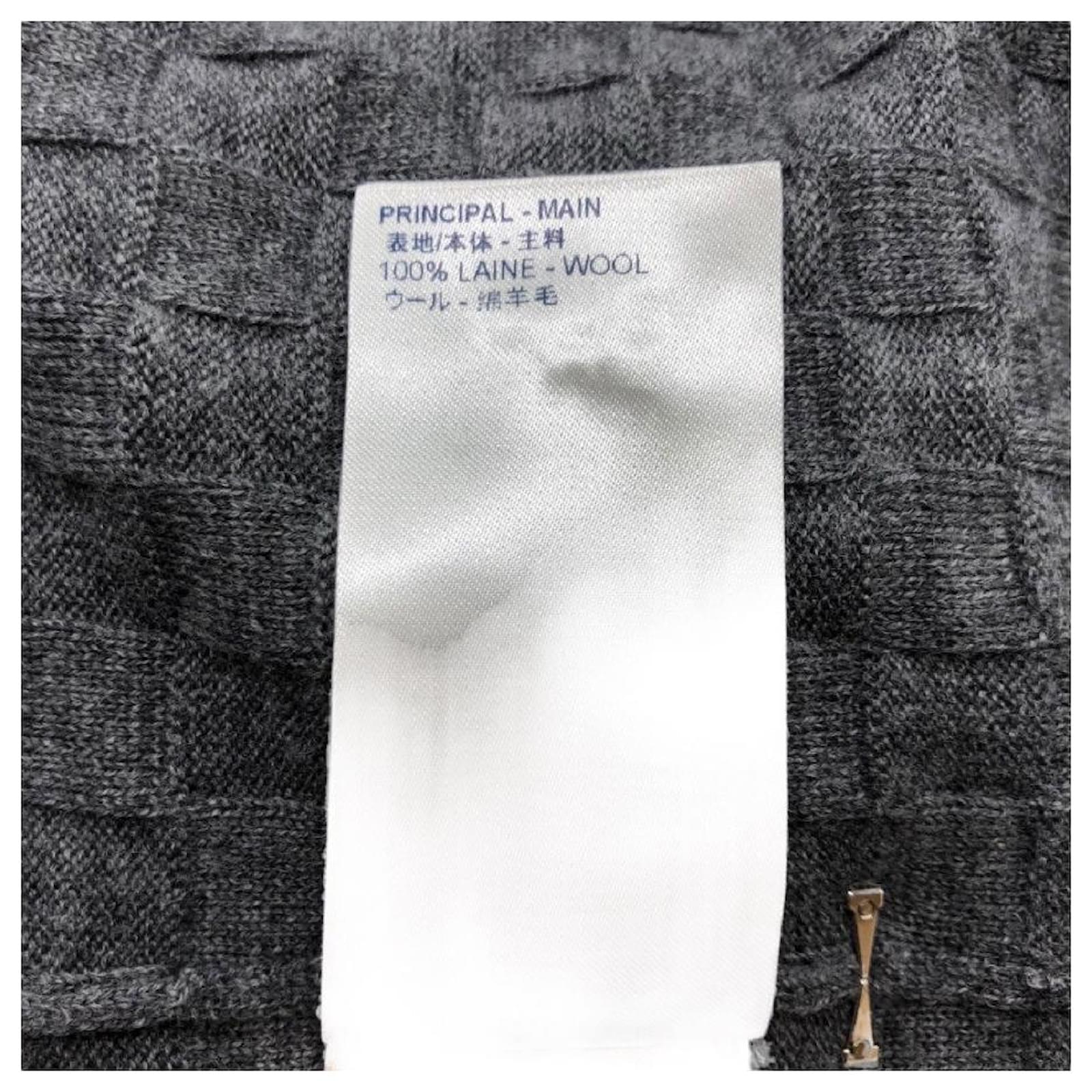 LOUIS VUITTON SWEATER Grey Wool ref.693974 - Joli Closet
