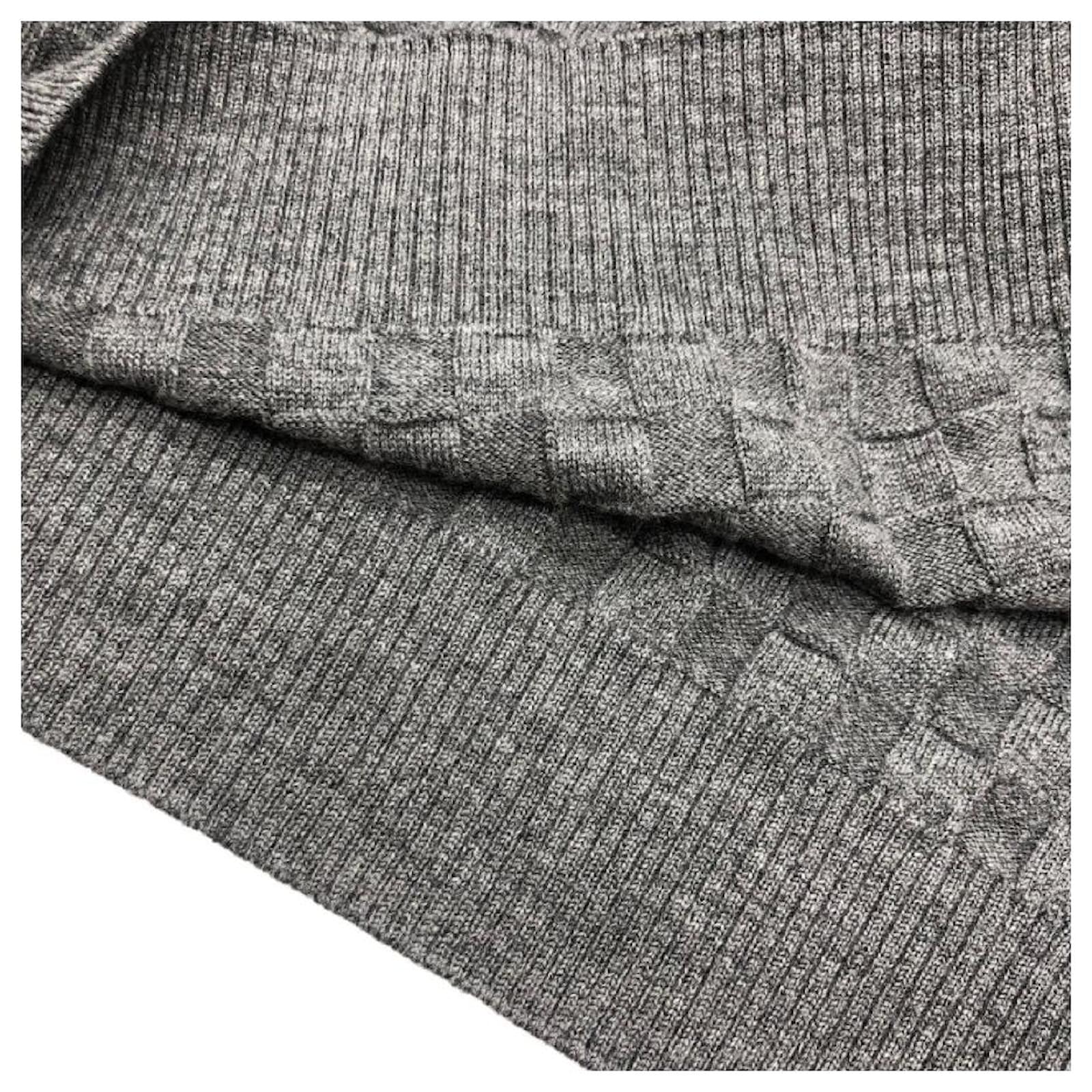 LOUIS VUITTON SWEATER Grey Wool ref.693967 - Joli Closet