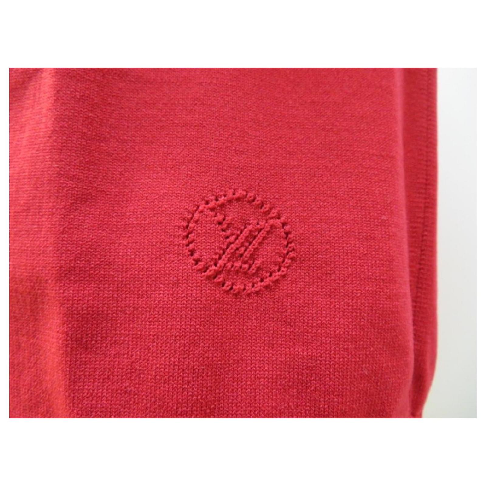 Louis Vuitton TurtleNeck Sweater Red Synthetic ref.693982 - Joli Closet